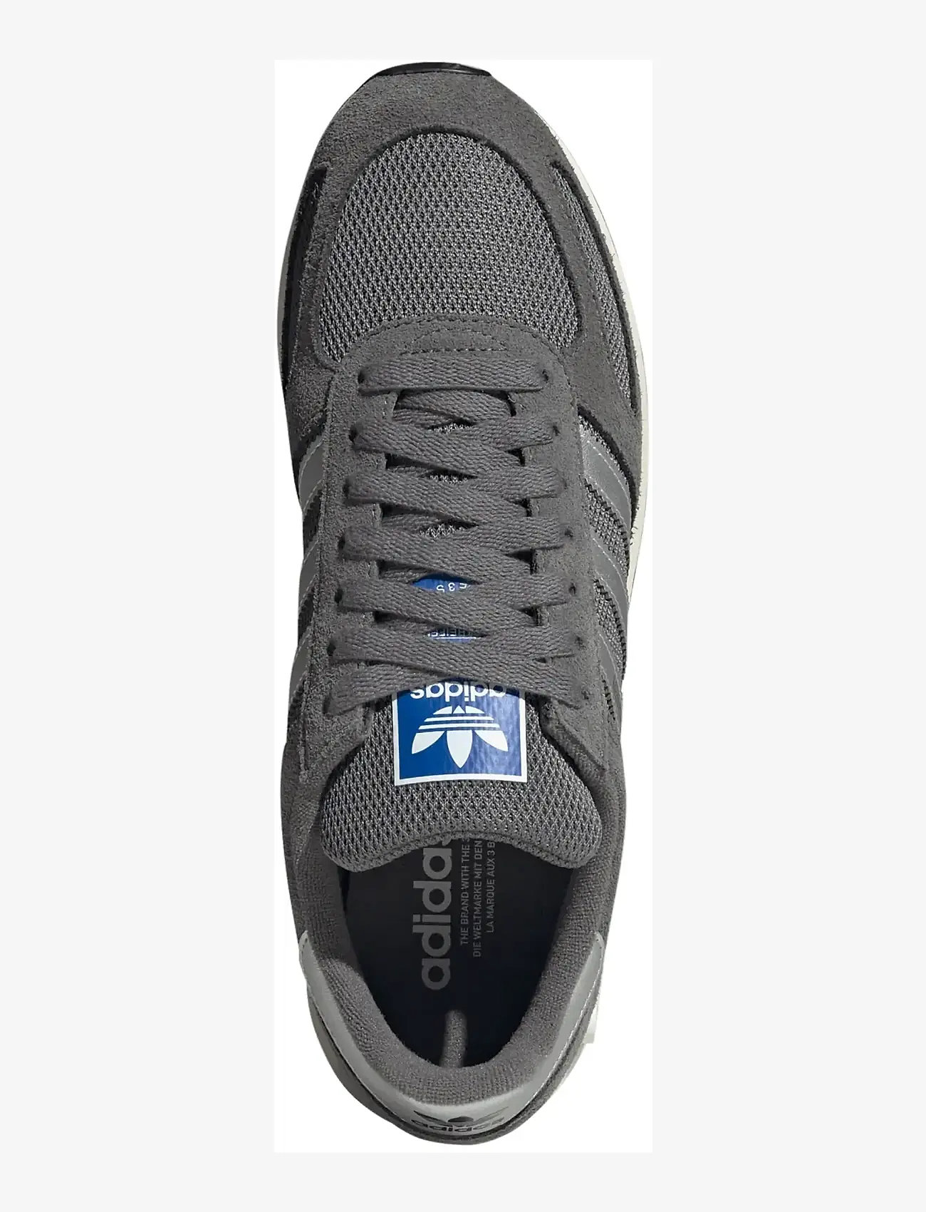 adidas Originals - LA TRAINER OG - lave sneakers - grefou/silvmt/owhite - 4