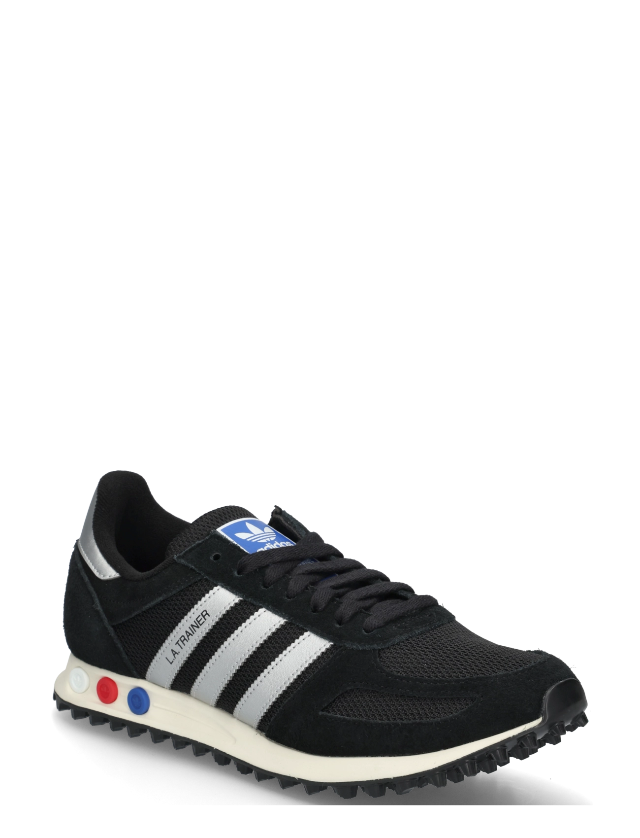 adidas Originals LA TRAINER OG - adidas - CBLACK/SILVMT/OWHITE / black
