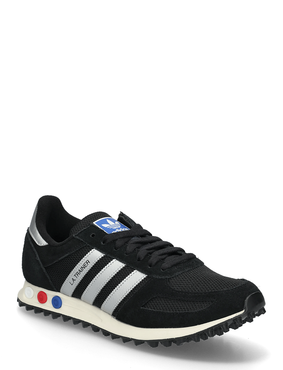 adidas Originals - LA TRAINER OG - lave sneakers - cblack/silvmt/owhite - 0