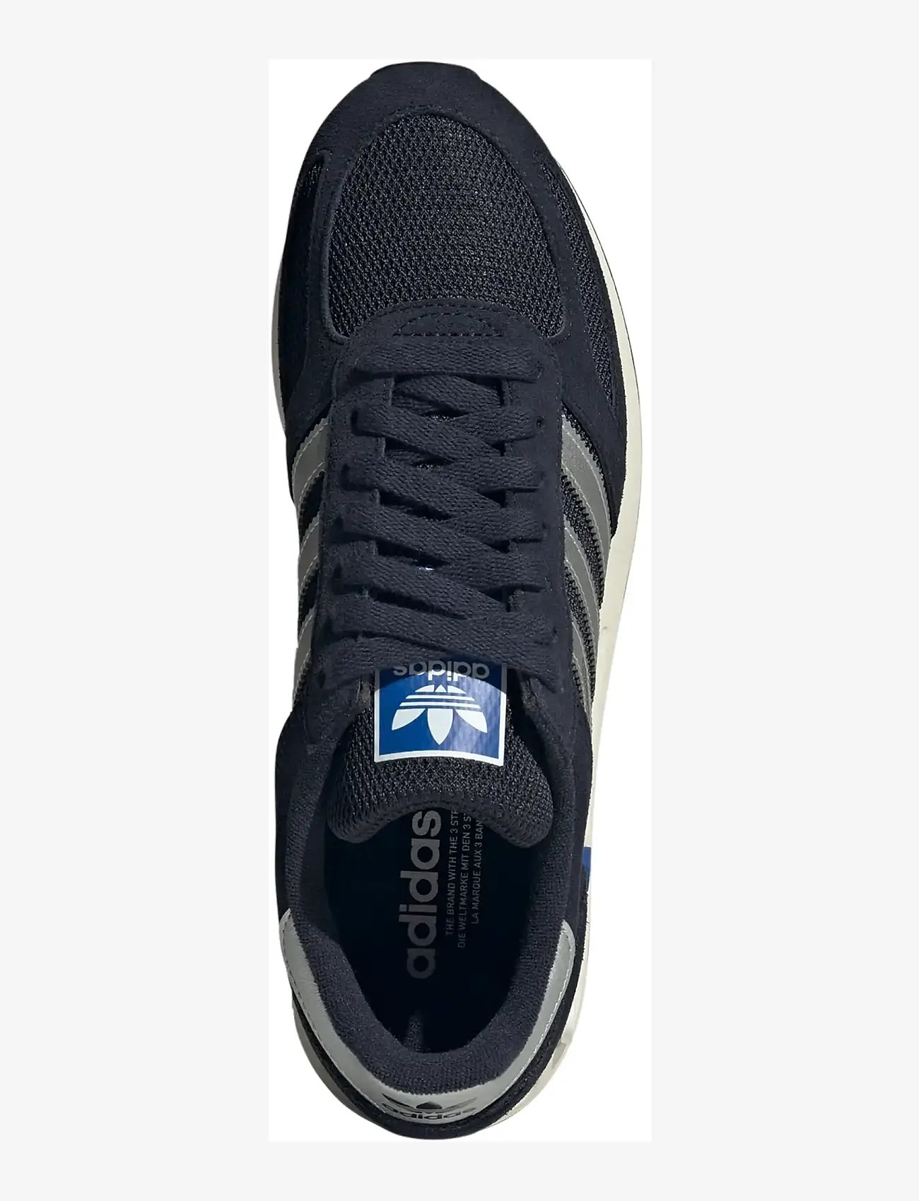 adidas Originals - LA TRAINER OG - lave sneakers - legink/silvmt/owhite - 3