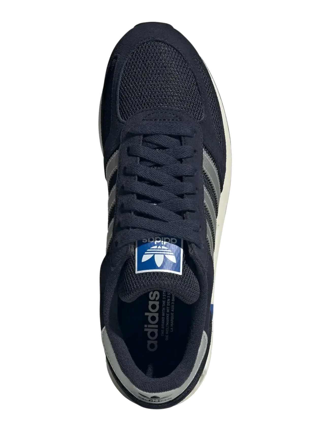 adidas Originals - LA TRAINER OG - lave sneakers - legink/silvmt/owhite - 3
