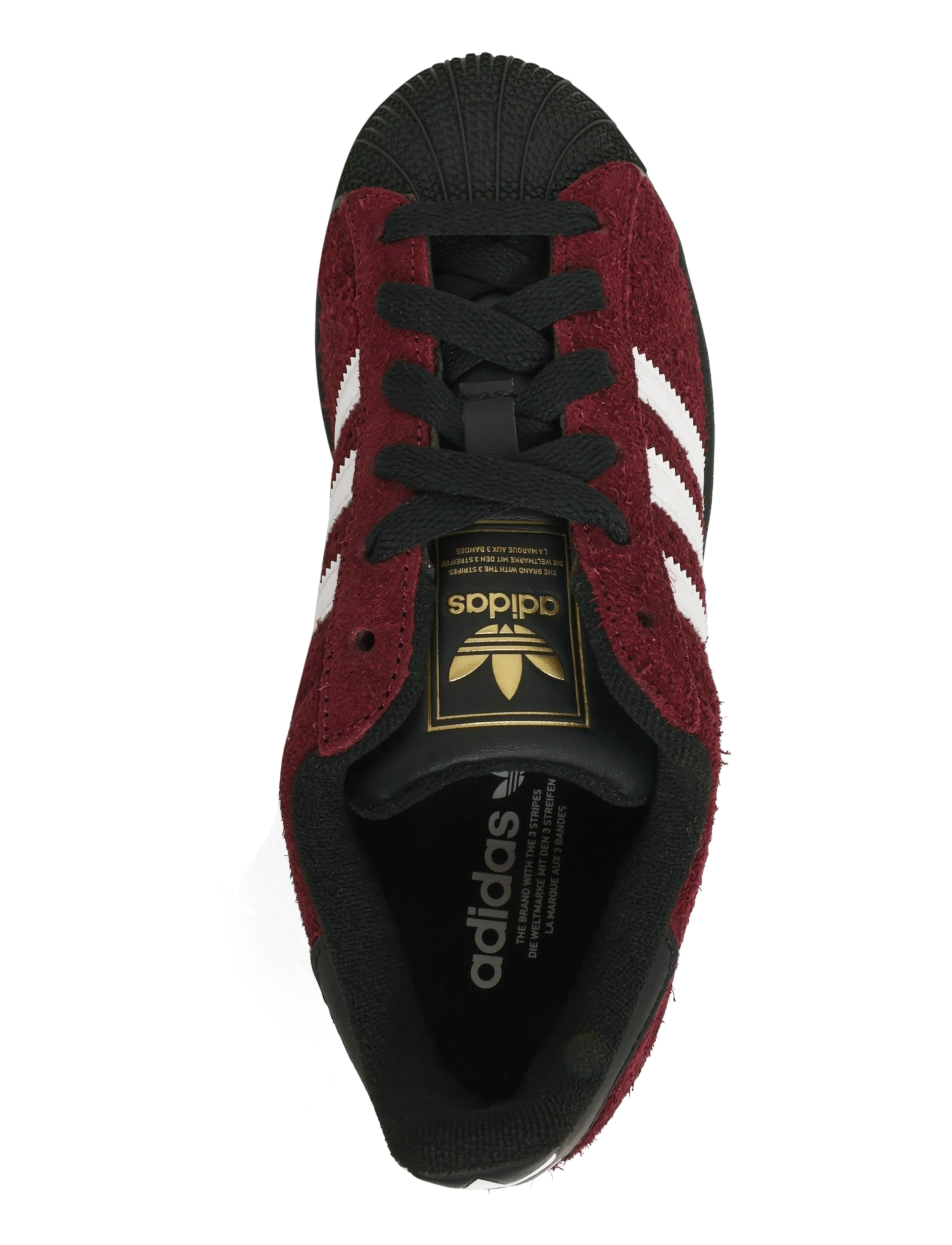 adidas Originals - SUPERSTAR II W - tennised - maroon/ftwwht/cblack - 3