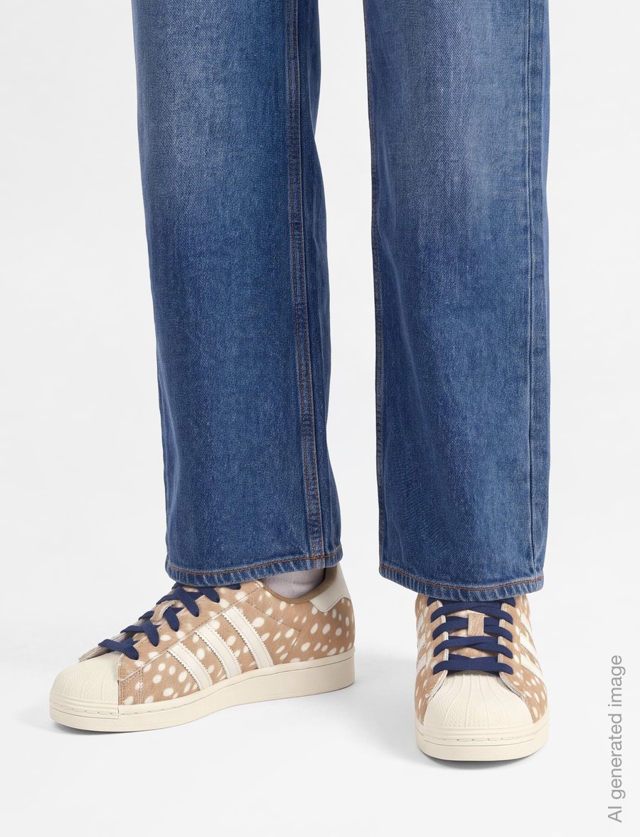 adidas Originals - SUPERSTAR II W - niedrige sneakers - brndes/owhite/dkblue - 5