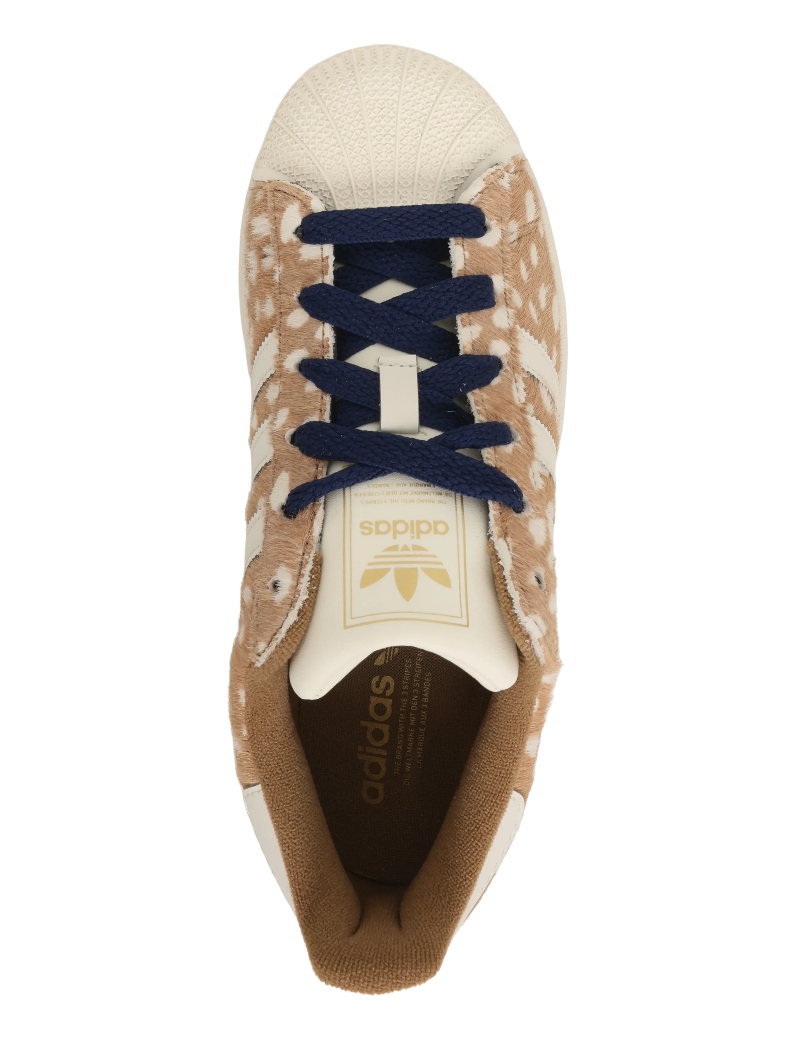 adidas Originals - SUPERSTAR II W - brndes/owhite/dkblue - 3
