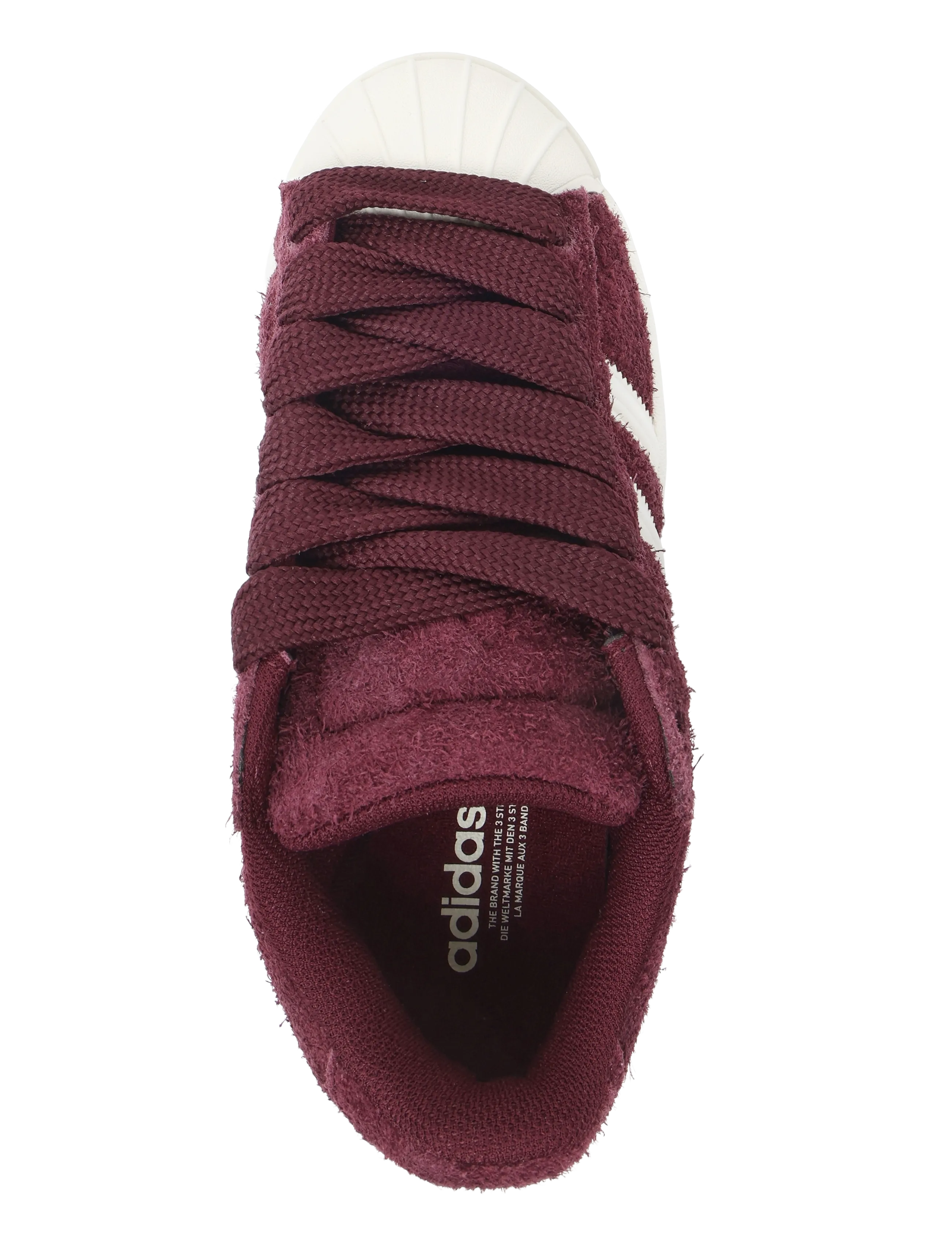adidas Originals - SUPERSTAR ST W - maroon/owhite/owhite - 3