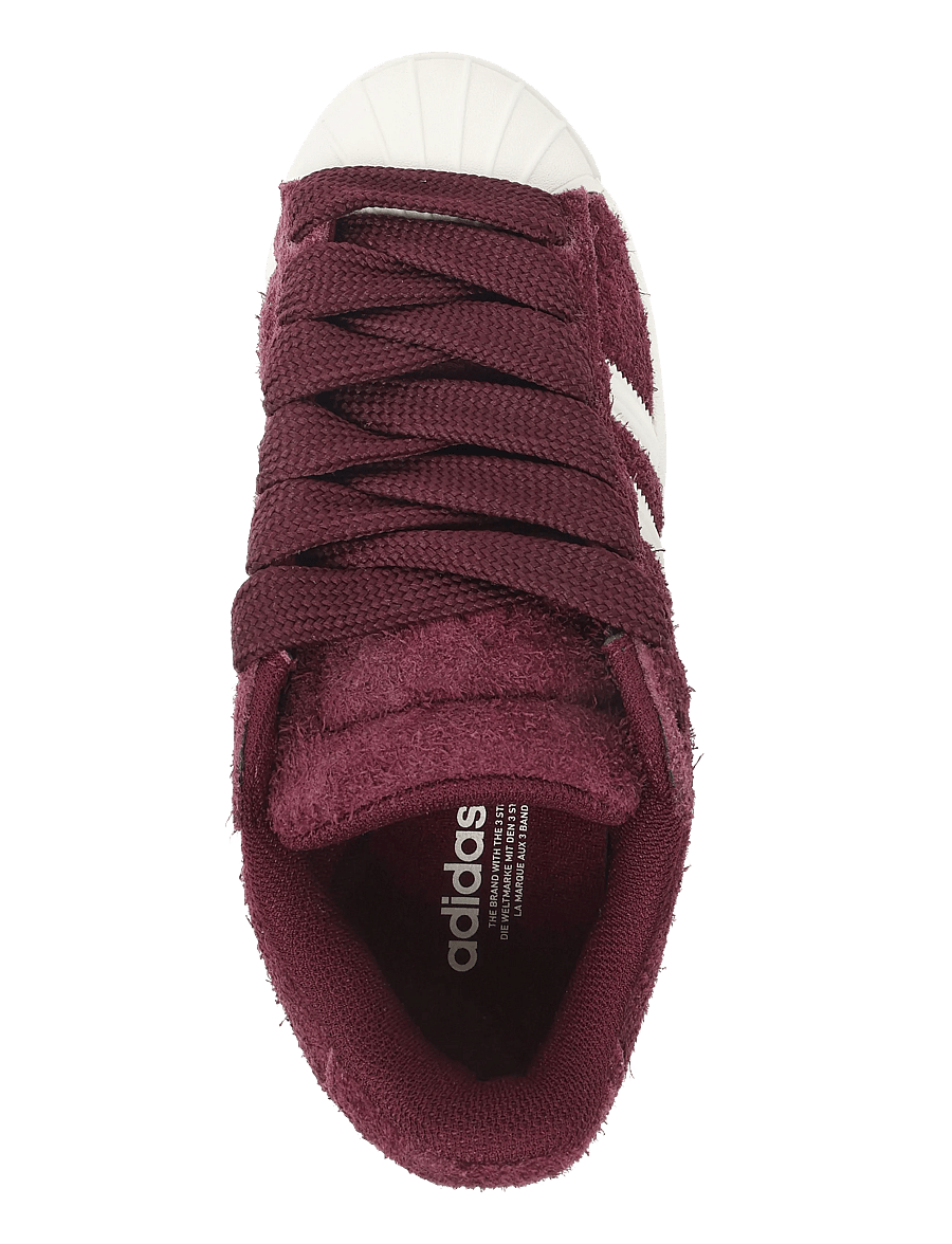 adidas Originals - SUPERSTAR ST W - lave sneakers - maroon/owhite/owhite - 3