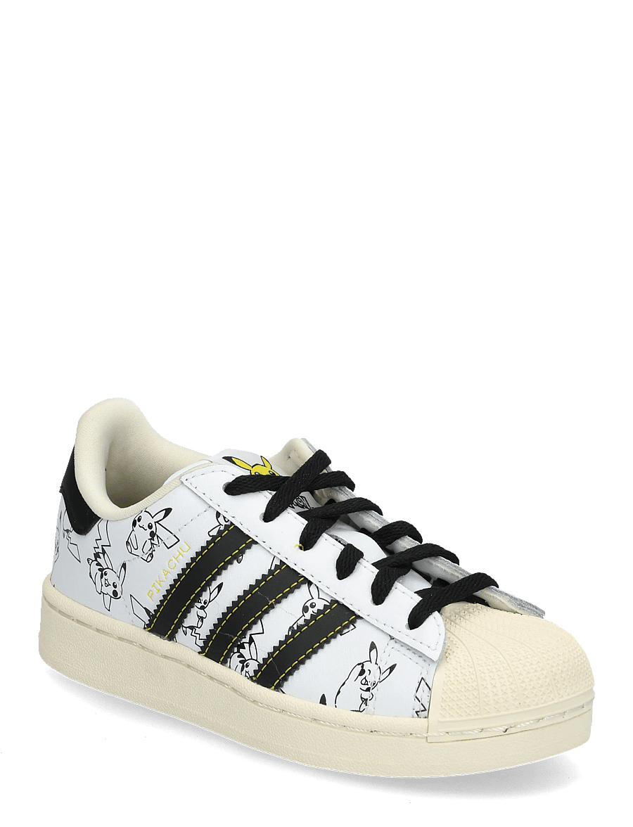 adidas Originals - SUPERSTAR II C - przed kostkę - ftwwht/cblack/goldmt - 0