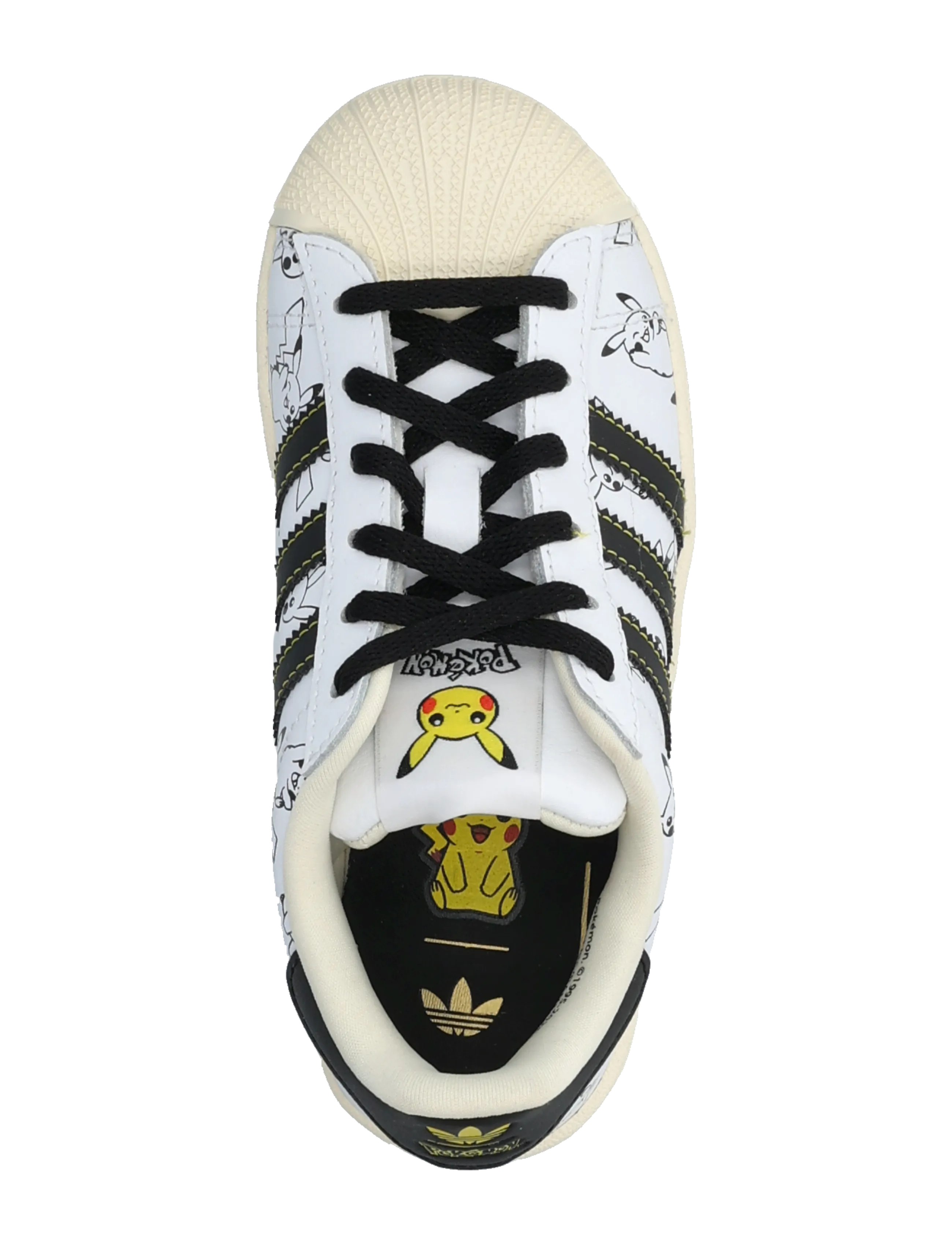 adidas Originals - SUPERSTAR II C - przed kostkę - ftwwht/cblack/goldmt - 3
