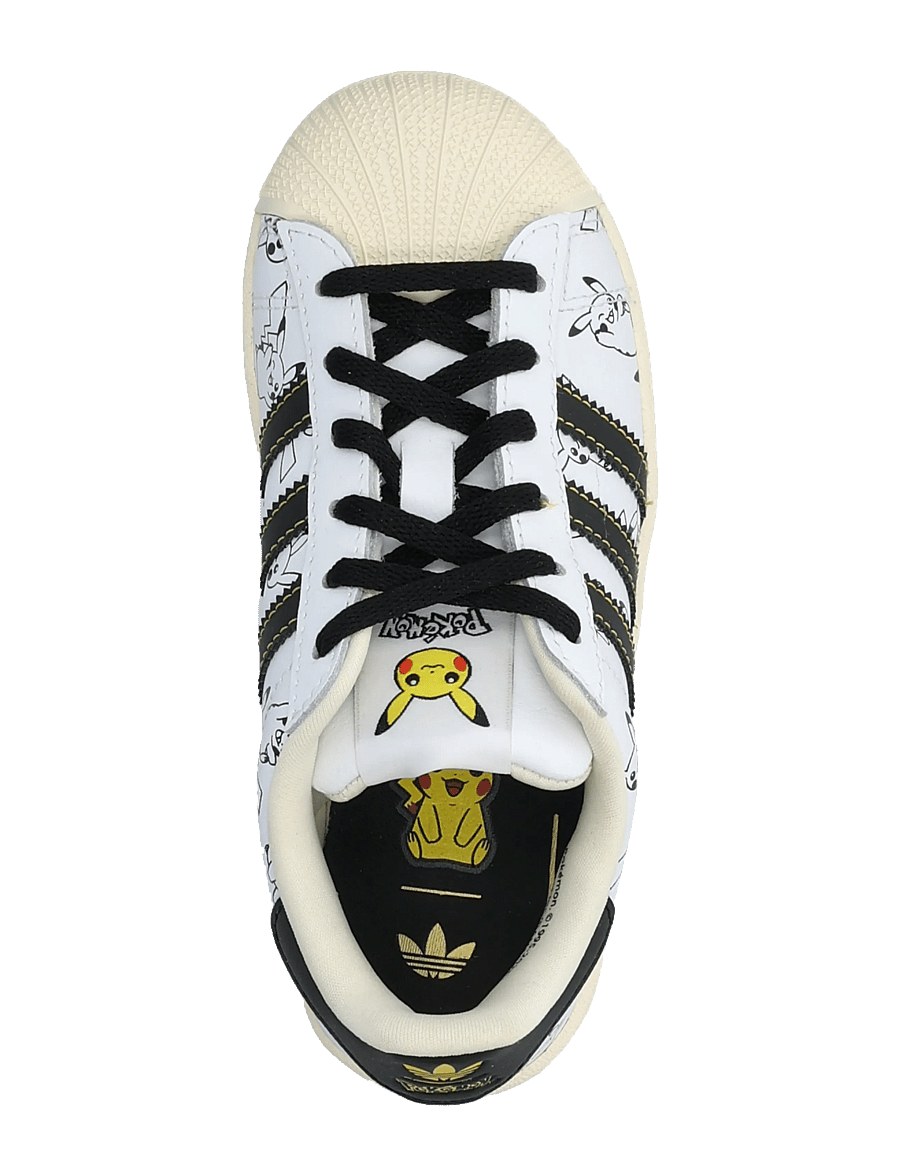 adidas Originals - SUPERSTAR II C - przed kostkę - ftwwht/cblack/goldmt - 3