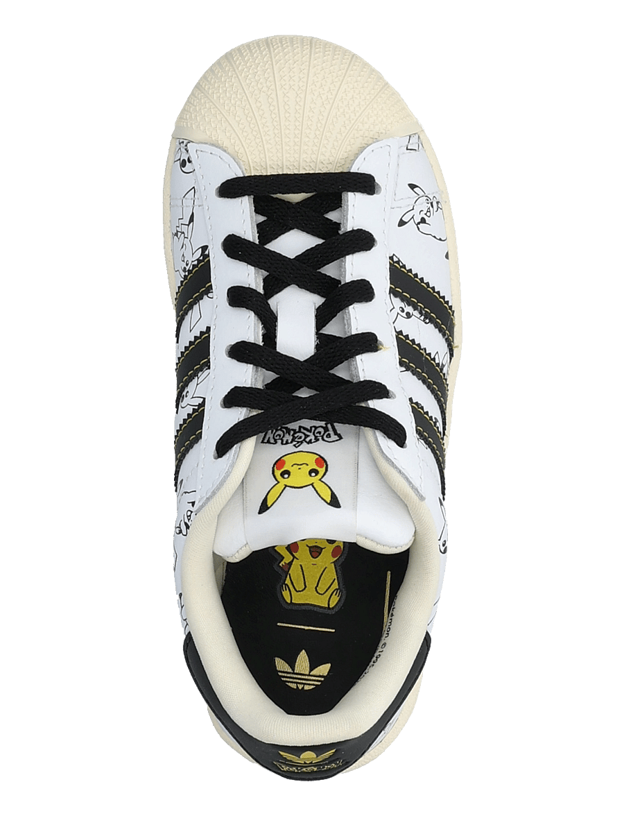 adidas Originals - SUPERSTAR II C - låga sneakers - ftwwht/cblack/goldmt - 3