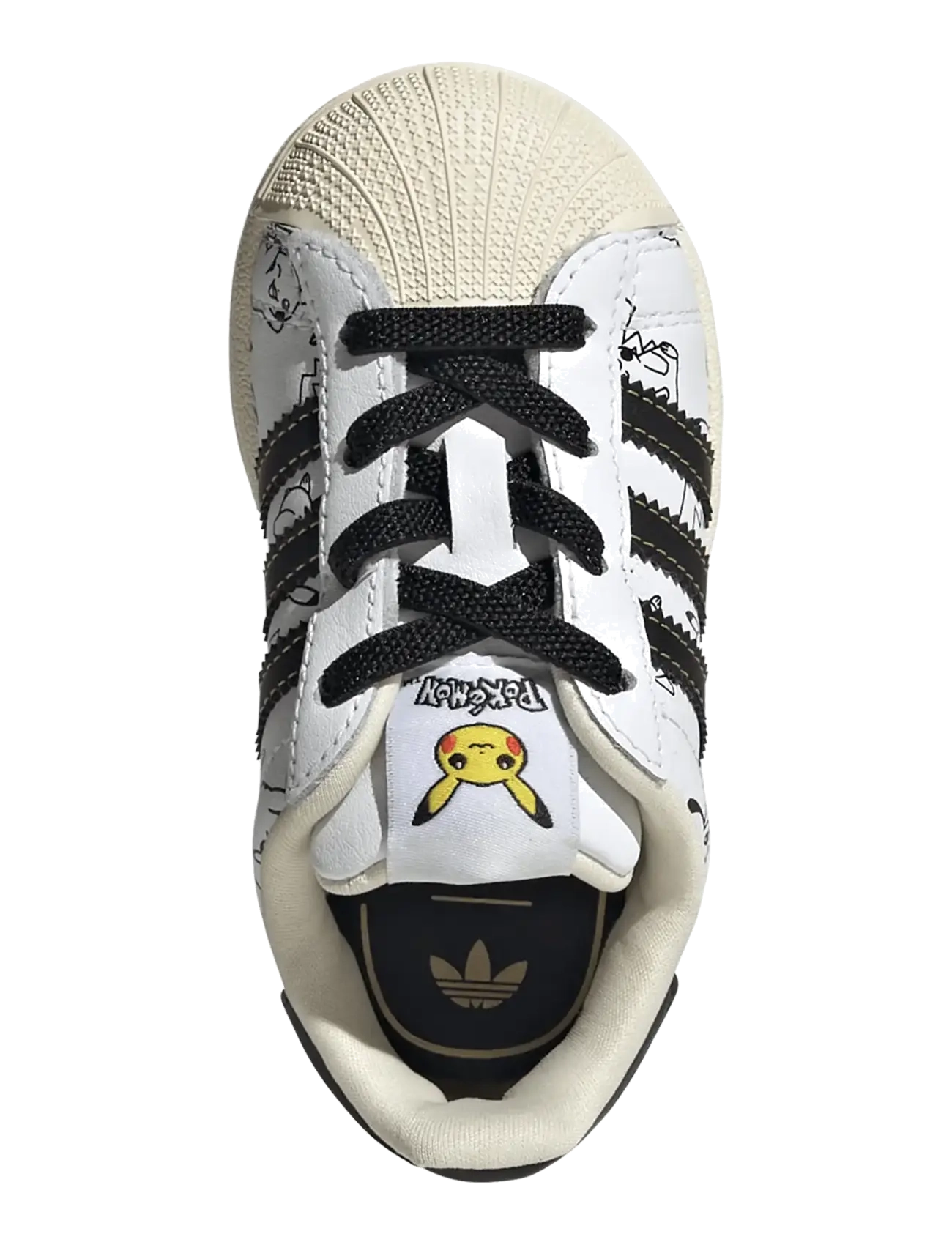 adidas Originals - SUPERSTAR II EL I - schuhe - ftwwht/cblack/goldmt - 4