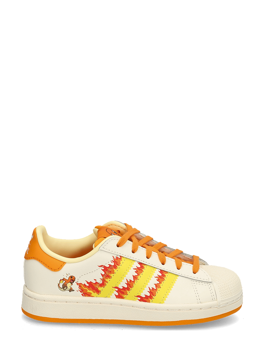 adidas Originals - SUPERSTAR II C - låga sneakers - crewht/shoyel/none - 2