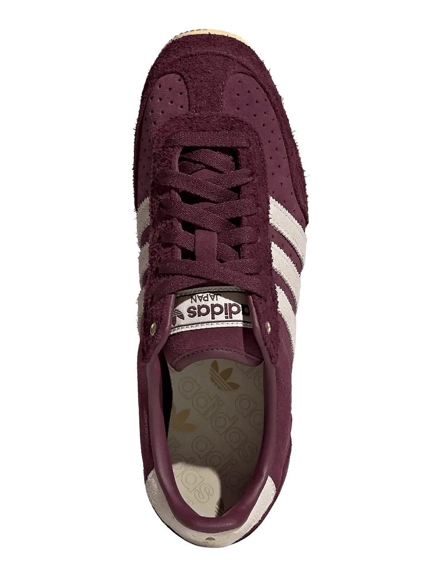 adidas Originals - JAPAN W - matalavartiset tennarit - maroon/crewht/goldmt - 4