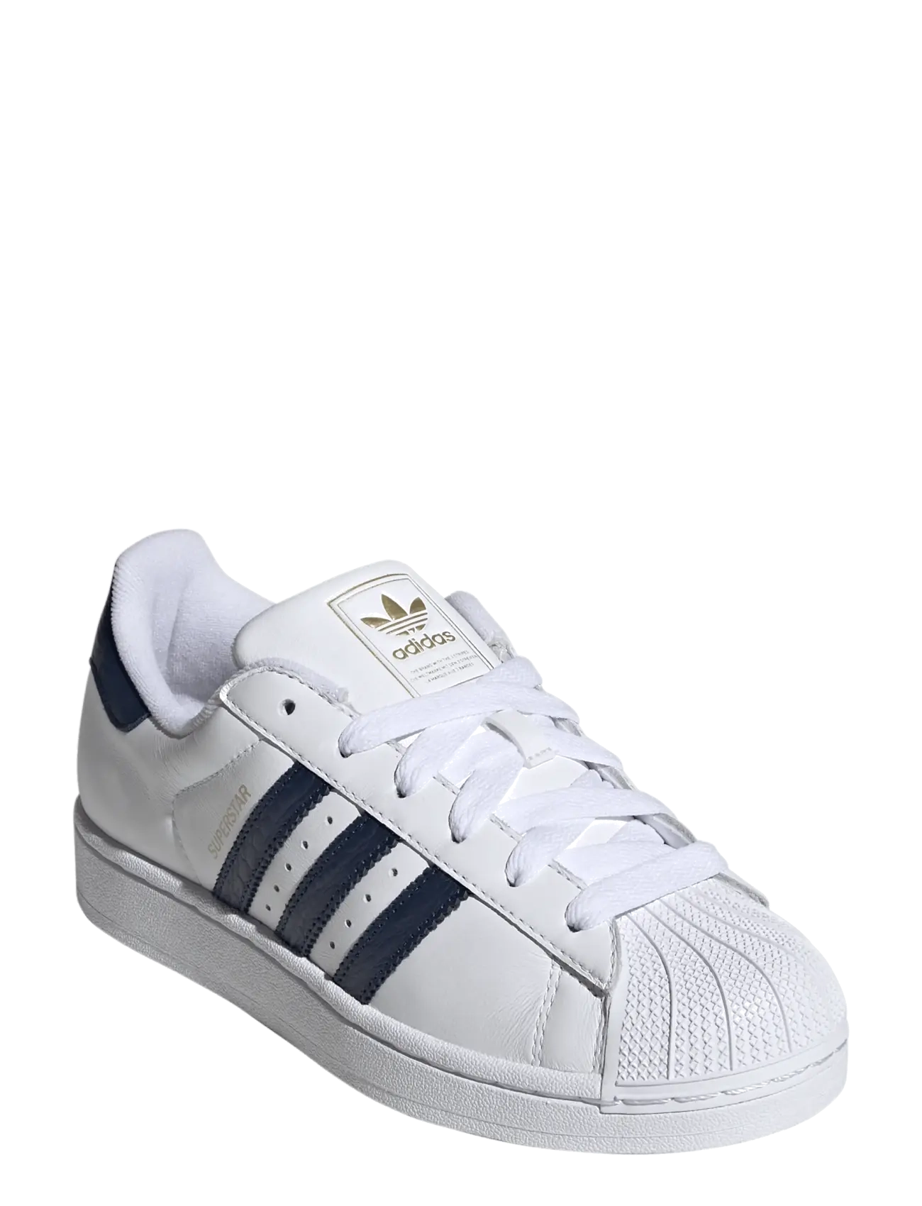 adidas Originals SUPERSTAR II W - Sneakers - FTWWHT/NINDIG/GOLDMT / white