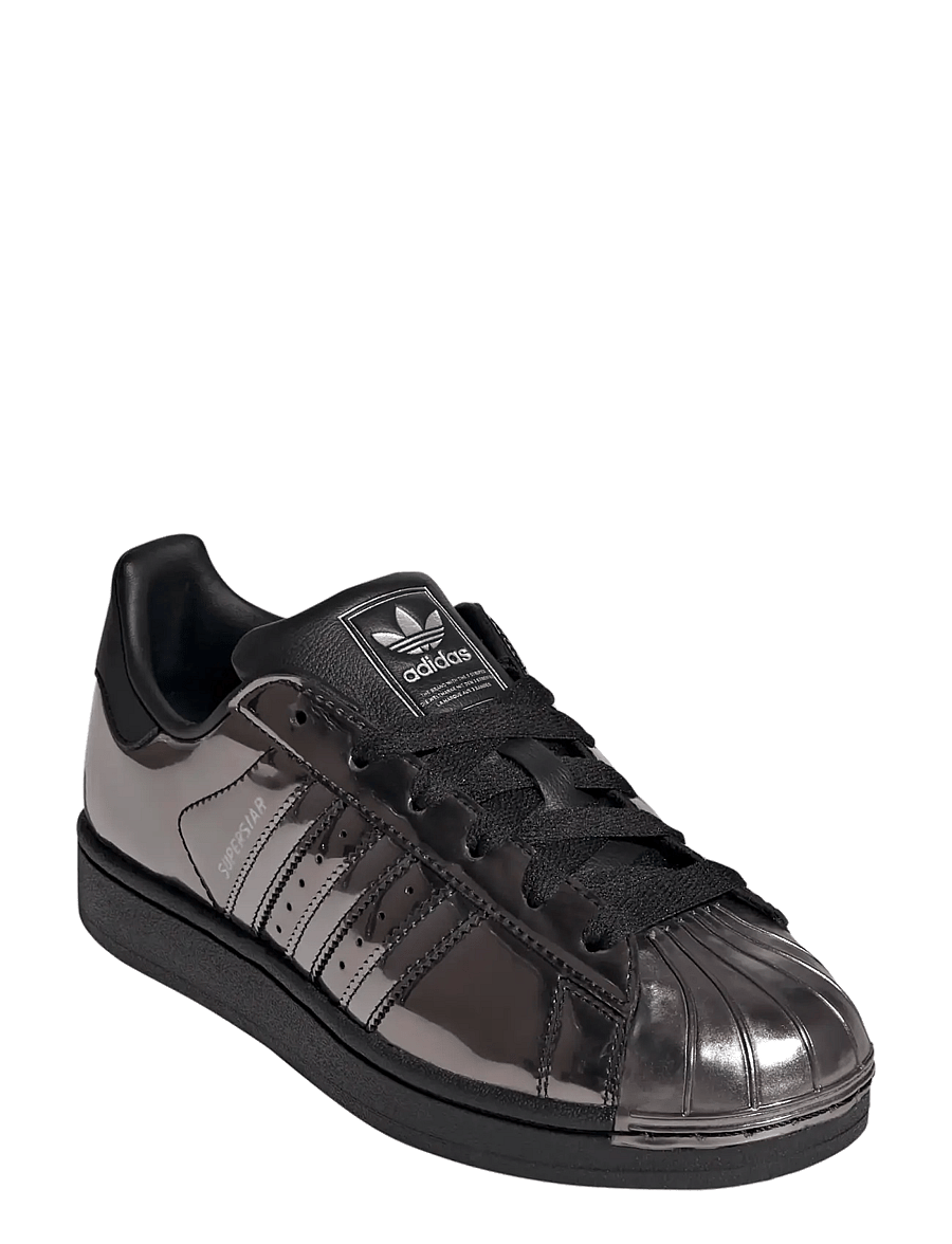 adidas Originals - SUPERSTAR II W - lave sneakers - cblack/cblack/silvmt - 0
