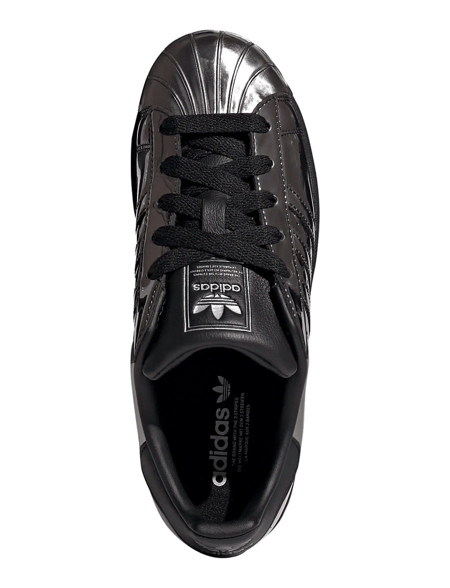 adidas Originals - SUPERSTAR II W - lave sneakers - cblack/cblack/silvmt - 4
