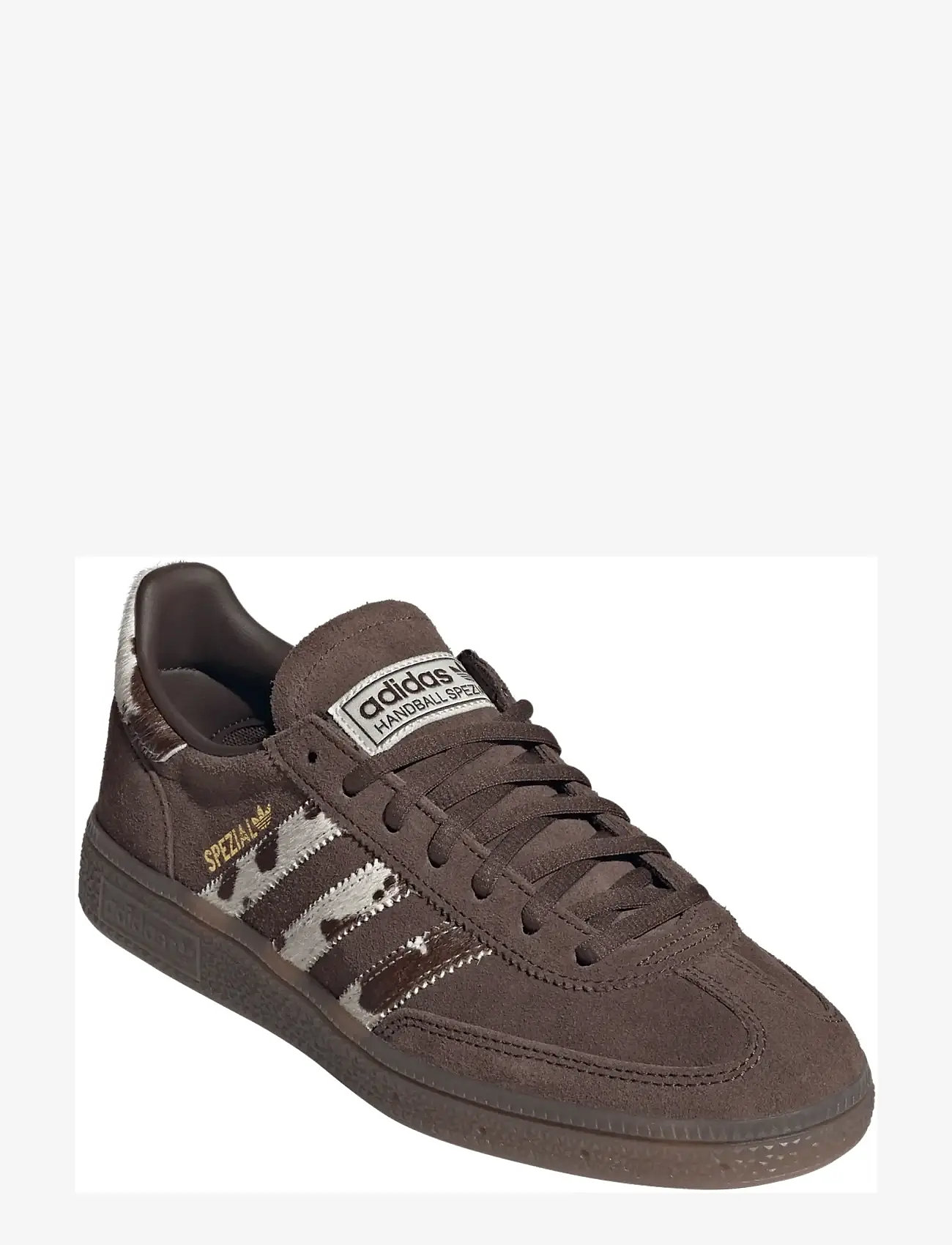 adidas Originals - HANDBALL SPEZIAL W - niedrige sneakers - brown/crewht/gum5 - 0