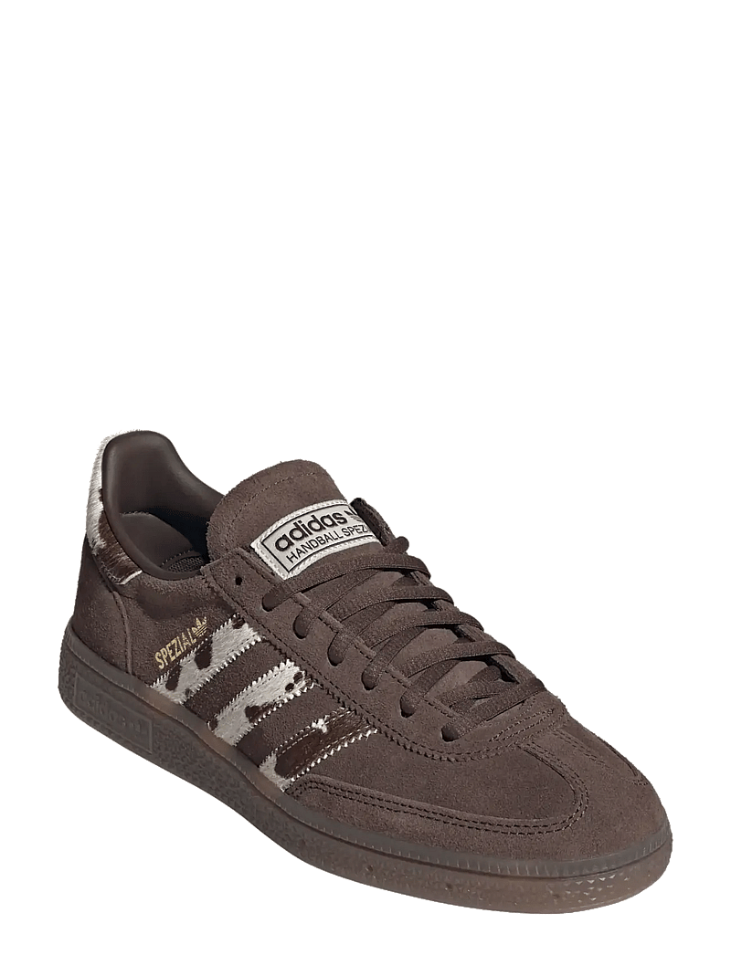 adidas Originals - HANDBALL SPEZIAL W - niedrige sneakers - brown/crewht/gum5 - 0
