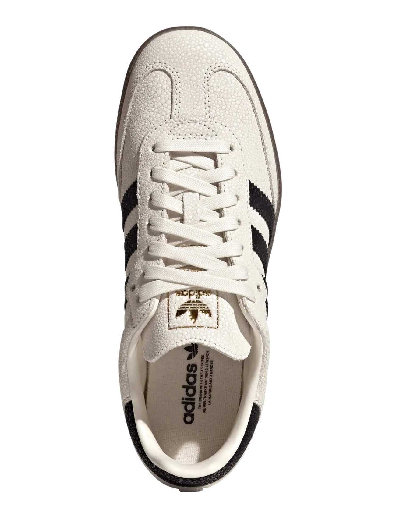 adidas Originals - SAMBA OG W - niedrige sneakers - clowhi/cblack/gum5 - 4