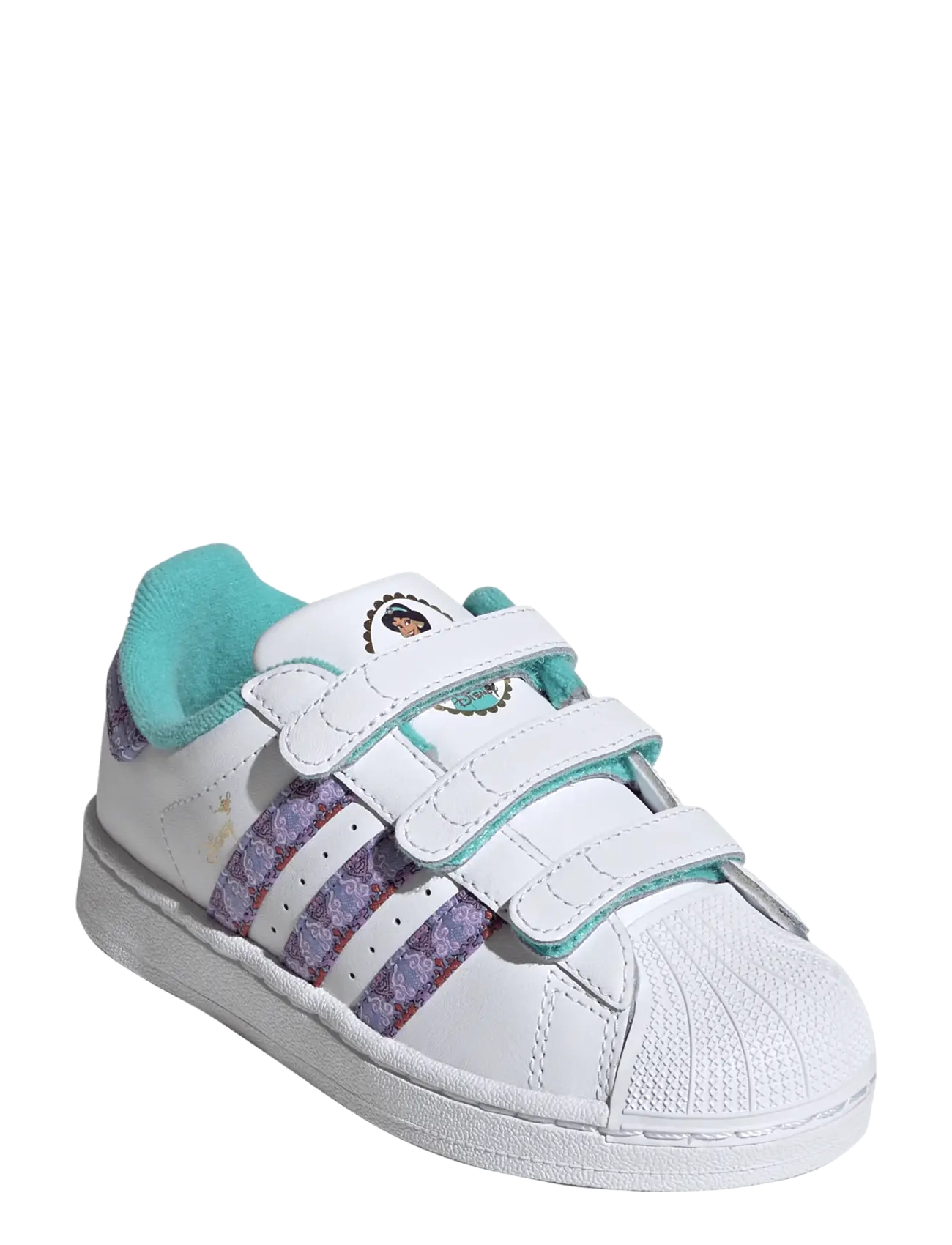 adidas Originals SUPERSTAR II CF C - Sneakers - FTWWHT/SUPCOL/GOLDMT / white