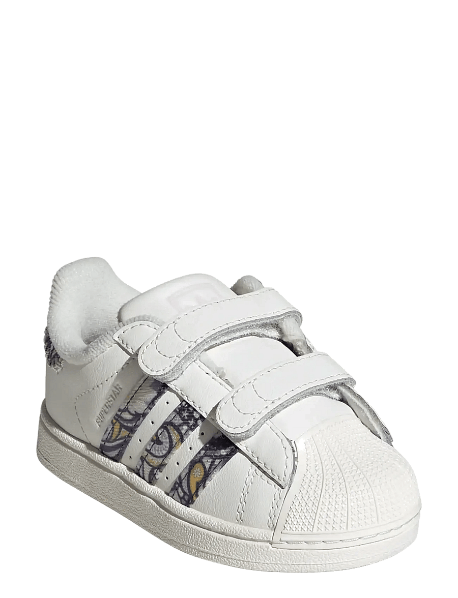 adidas Originals - SUPERSTAR II CF I - sko - cwhite/orcfus/gum1 - 0