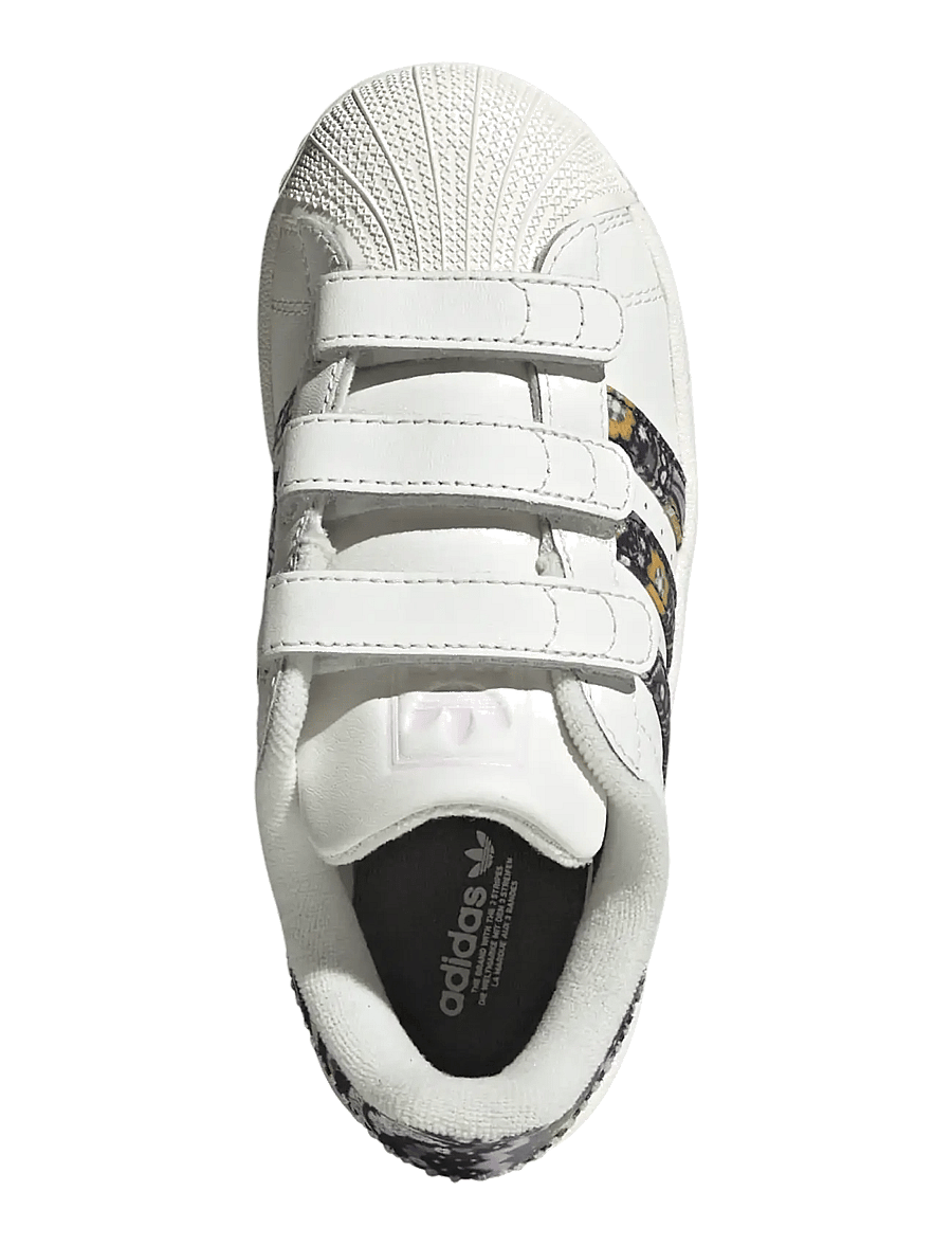 adidas Originals - SUPERSTAR II CF C - kõrge säärega tossud - cwhite/orcfus/gum1 - 4