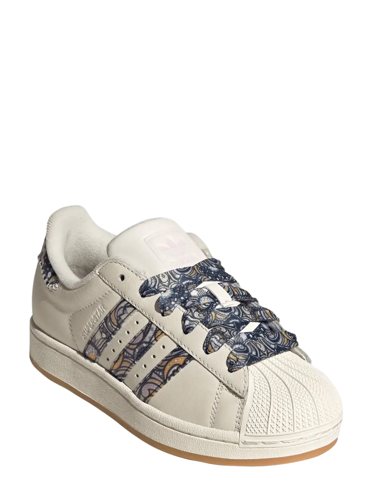 adidas Originals Superstar Ii J, Børn, Mønstrede Superstar Sneakers, Cream, Str: 35 1/3