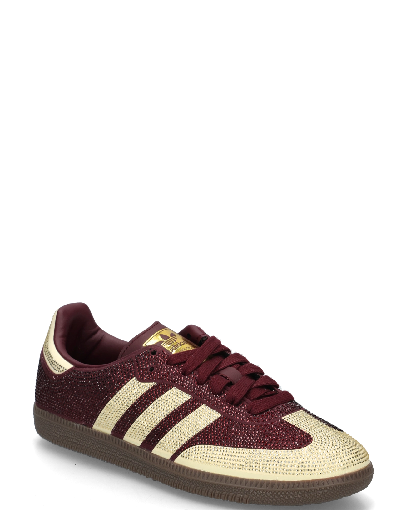 adidas Originals SAMBA OG W - Shoes - MAROON/WARVAN/GUM5 / burgundy