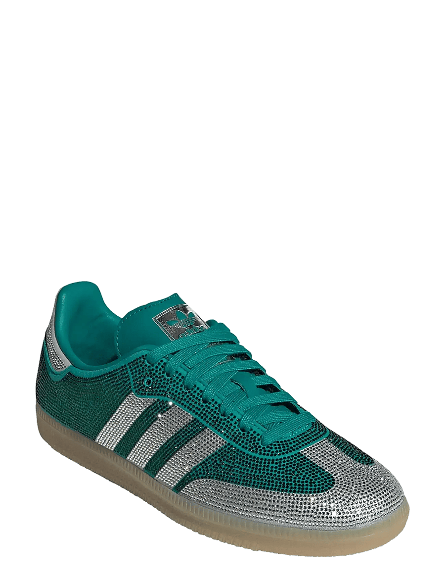 adidas Originals - SAMBA OG W - tennised - eqtgrn/silvmt/gum4 - 0