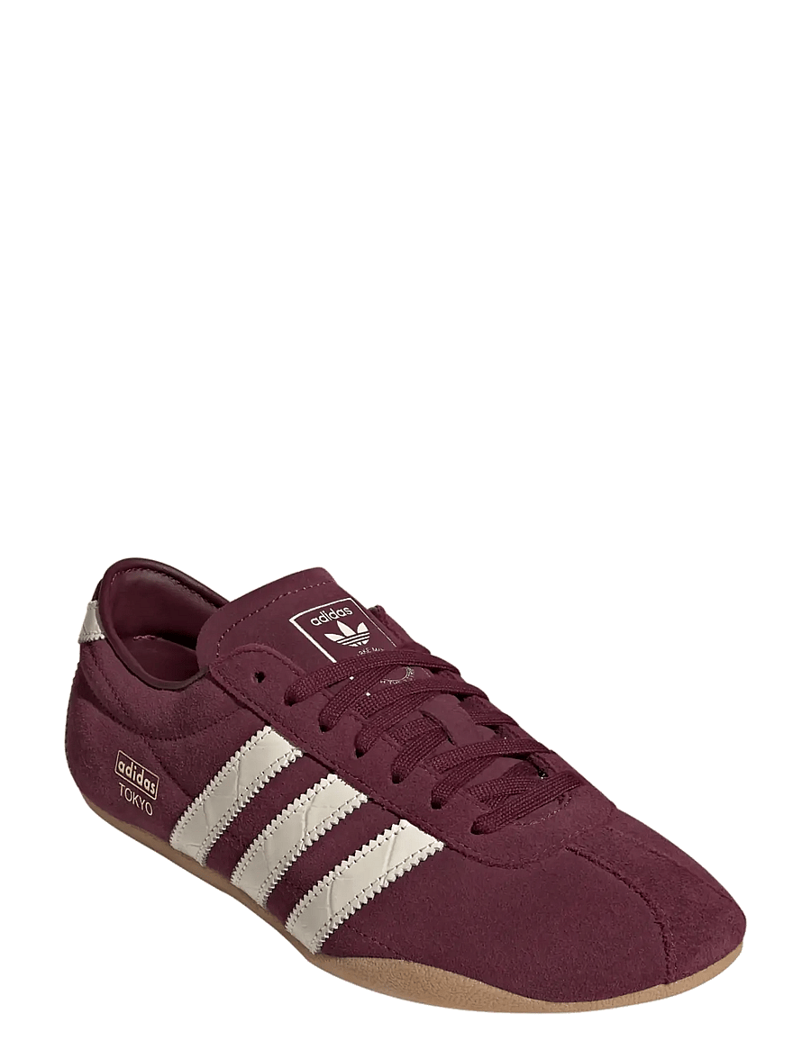 adidas Originals - TOKYO W - low top sneakers - maroon/crewht/gum3 - 0