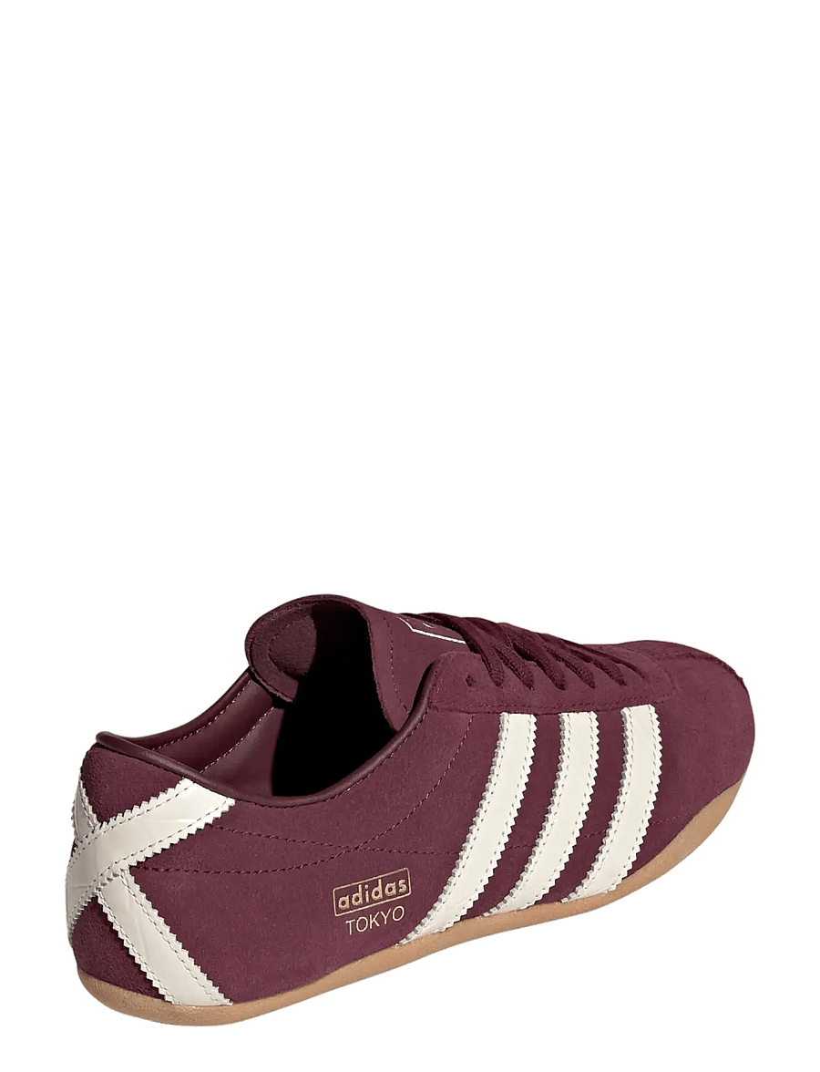 adidas Originals - TOKYO W - low top sneakers - maroon/crewht/gum3 - 3
