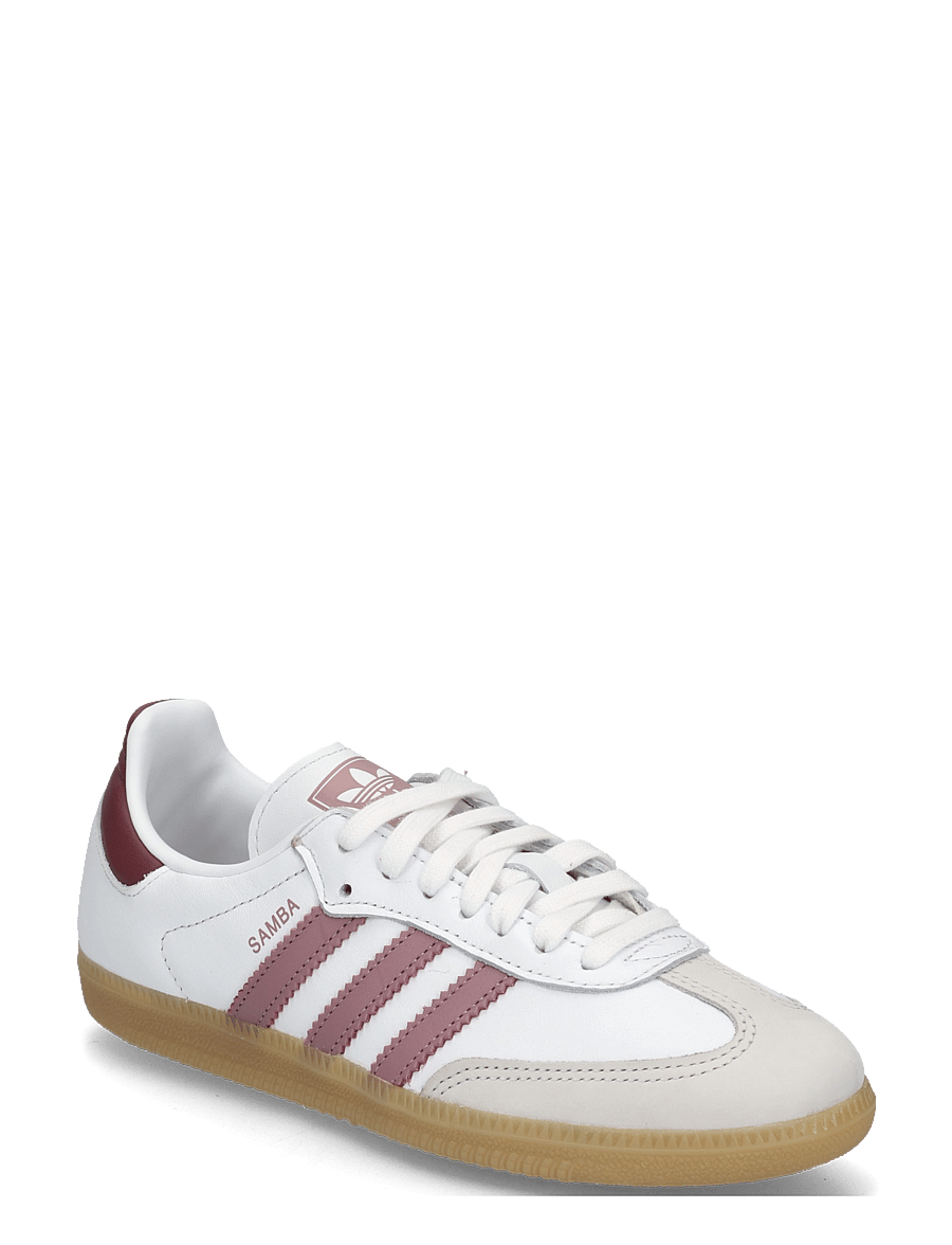 adidas Originals - SAMBA OG W - niedrige sneakers - ftwwht/magmau/quicri - 0