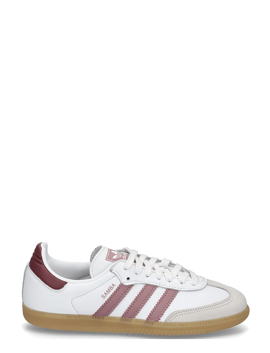 adidas Originals - SAMBA OG W - niedrige sneakers - ftwwht/magmau/quicri - 2