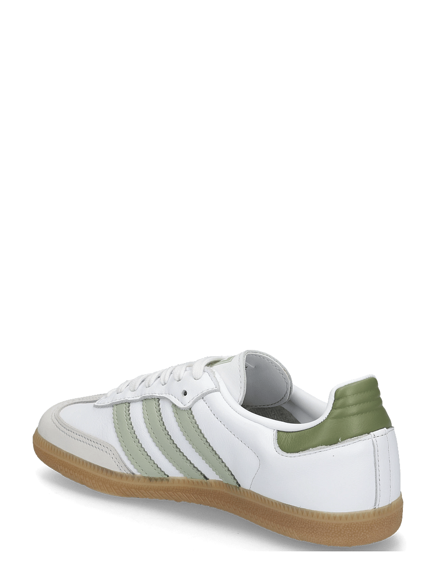 adidas Originals - SAMBA OG W - low top sneakers - ftwwht/halgrn/tengrn - 1