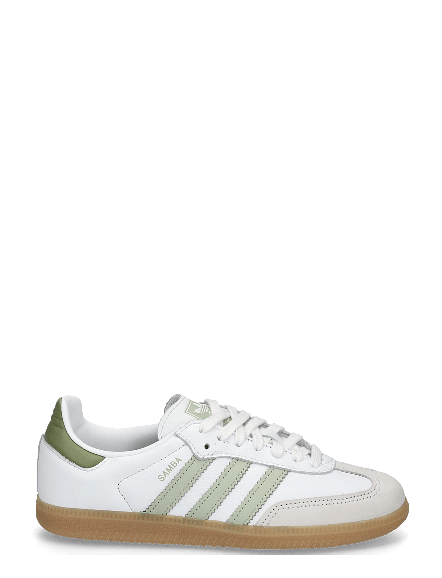 adidas Originals - SAMBA OG W - low top sneakers - ftwwht/halgrn/tengrn - 2