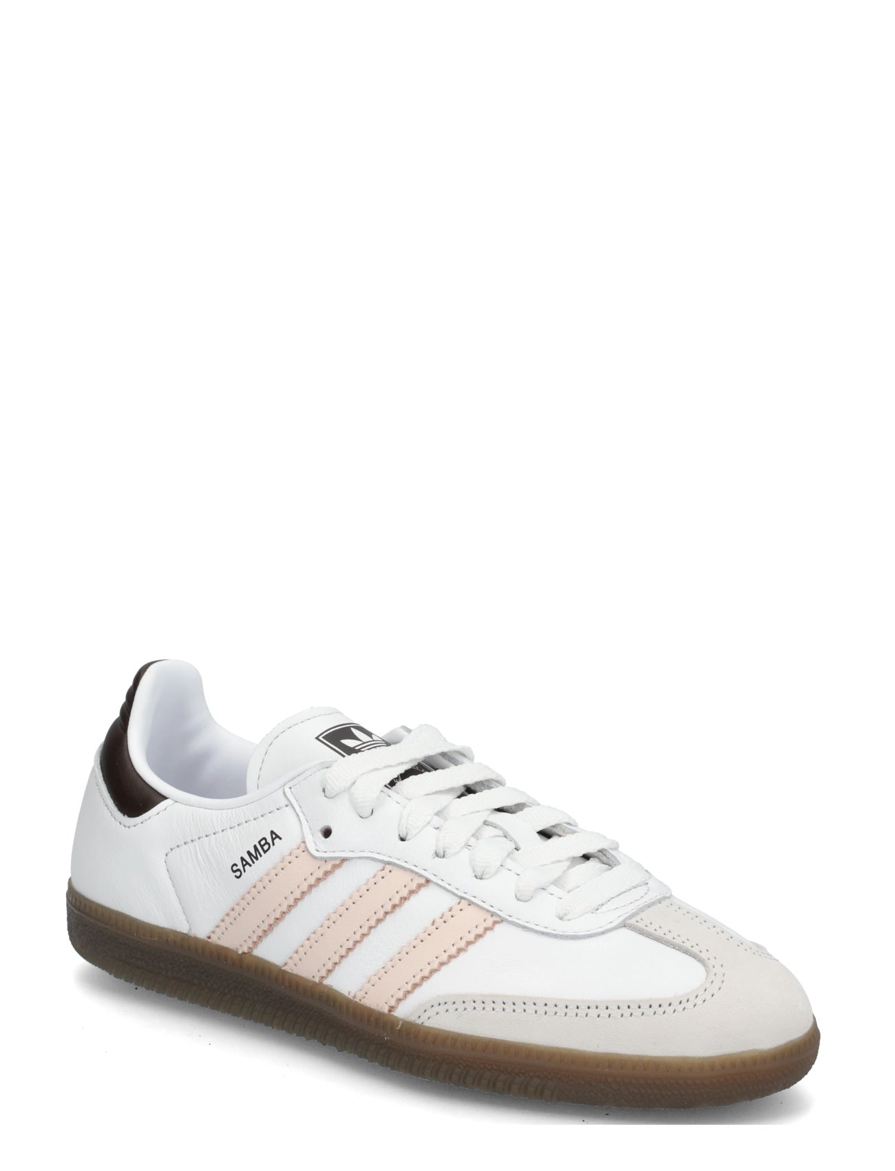 adidas Originals SAMBA OG W - adidas - FTWWHT/WONQUA/BROWN / white