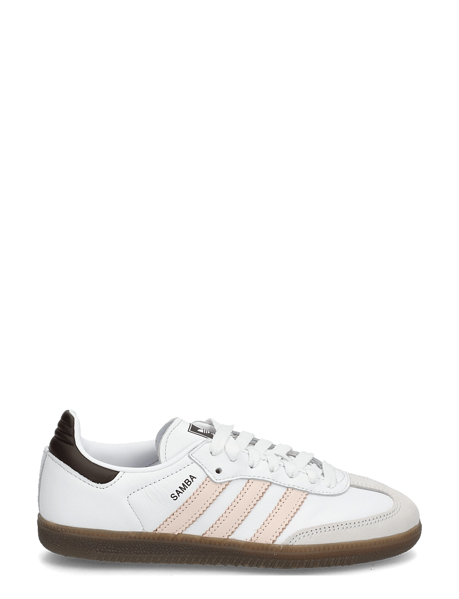 adidas Originals - SAMBA OG W - niedrige sneakers - ftwwht/wonqua/brown - 2