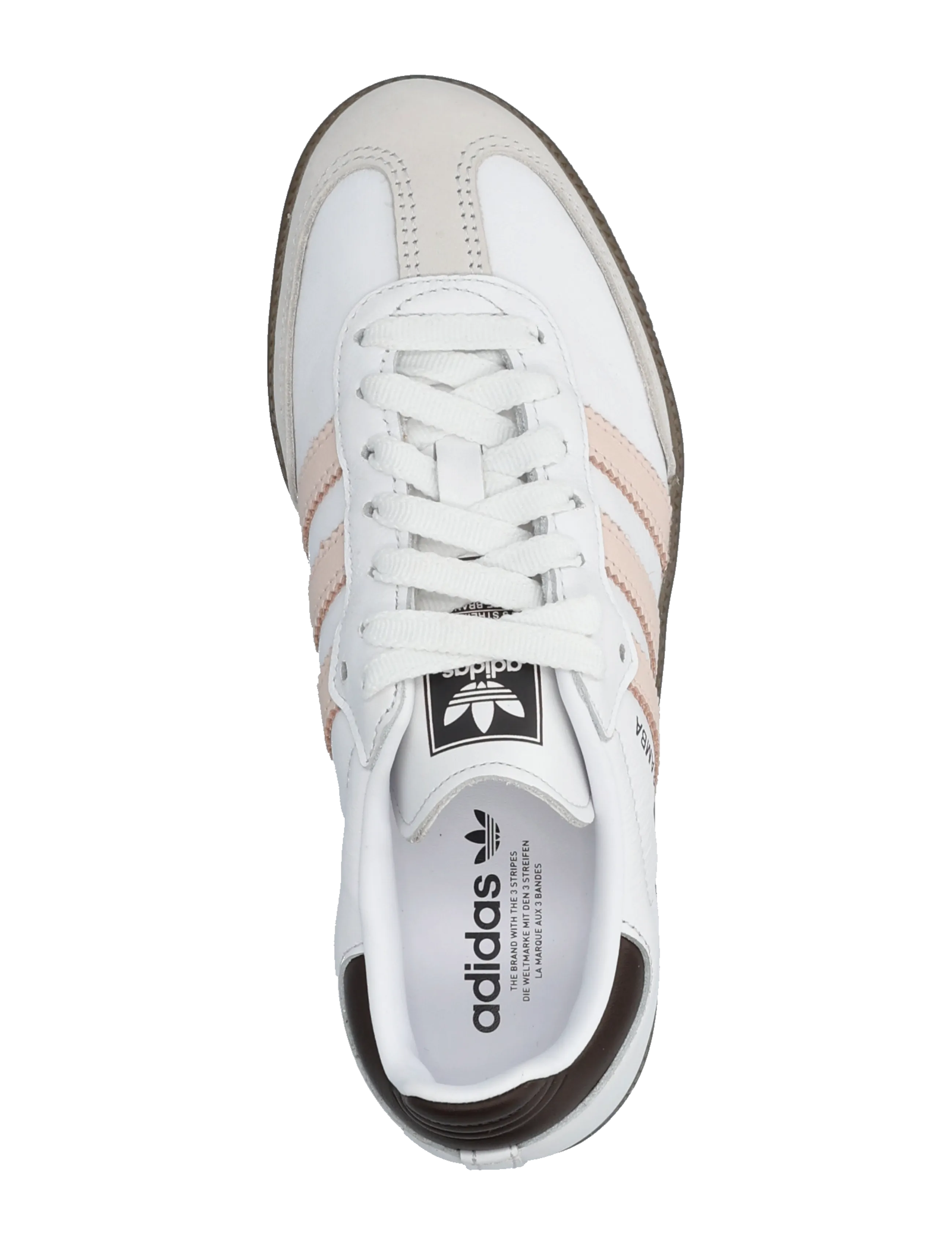 adidas Originals - SAMBA OG W - tennised - ftwwht/wonqua/brown - 3
