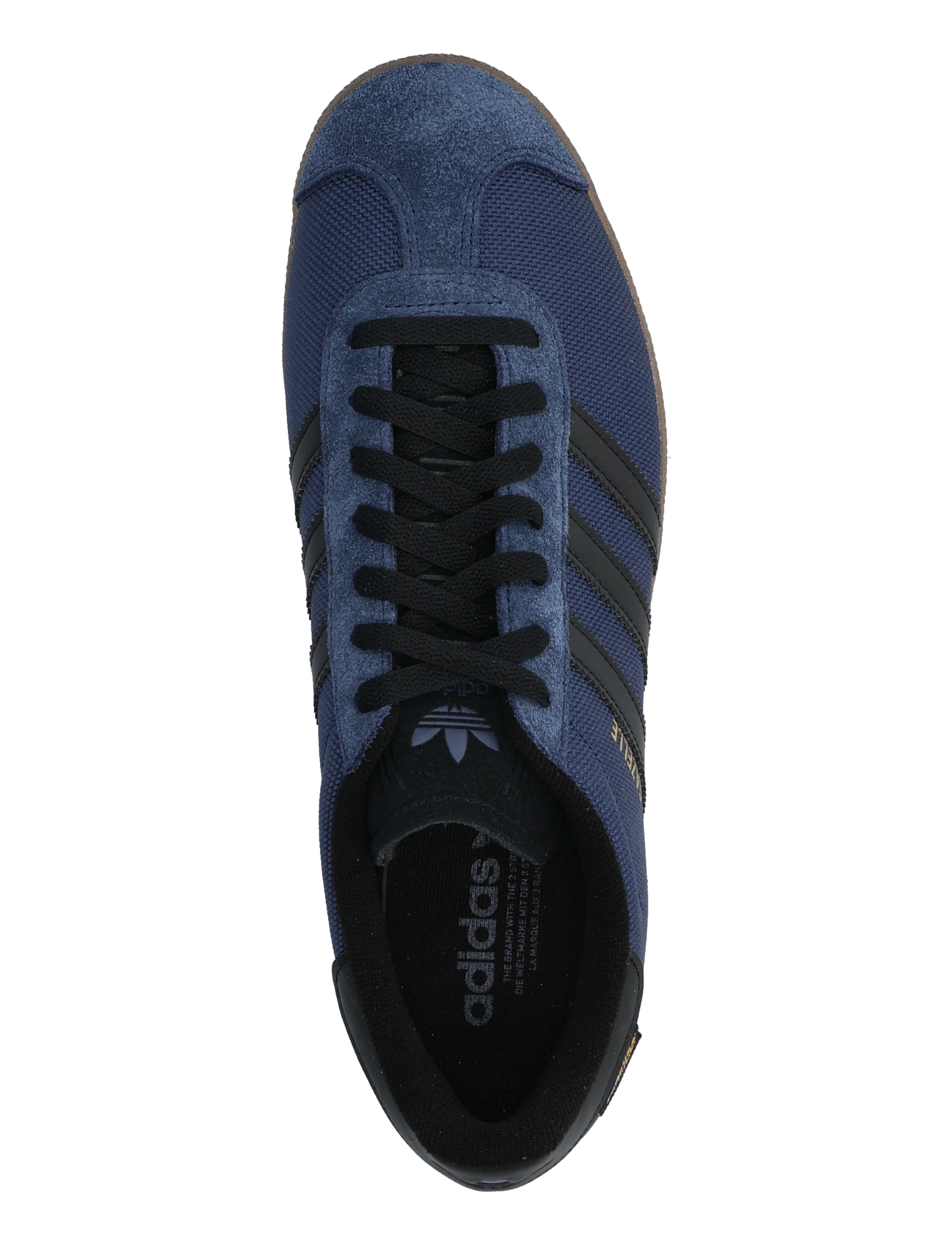 adidas Originals - GAZELLE - lave sneakers - nindig/cblack/gum5 - 3