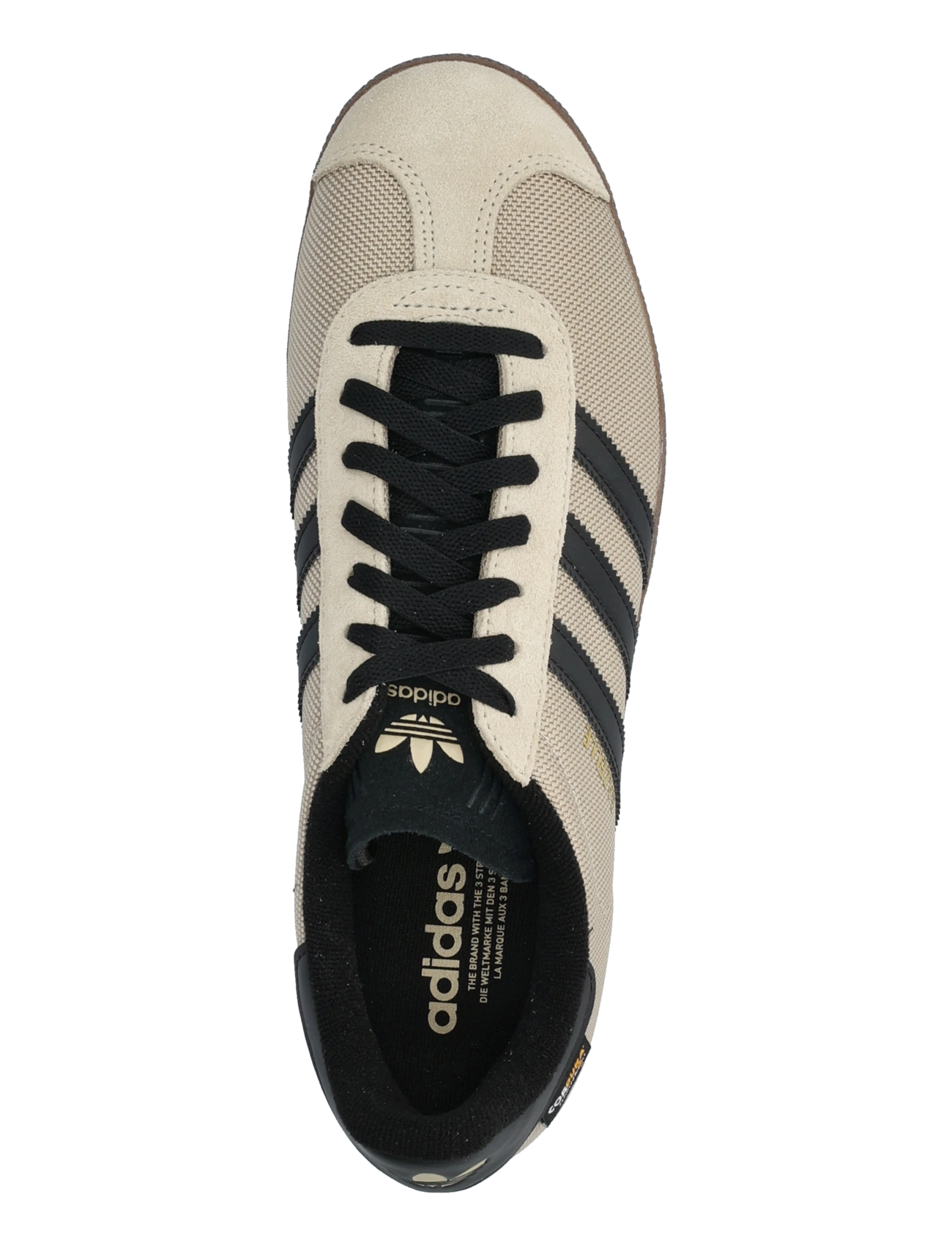 adidas Originals - GAZELLE - låga sneakers - khathr/cblack/gum5 - 3