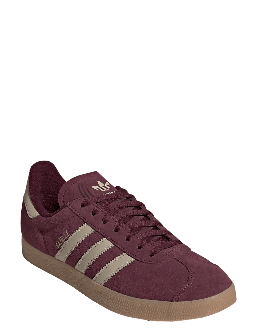 adidas Originals - GAZELLE - lave sneakers - maroon/khathr/gum4 - 0