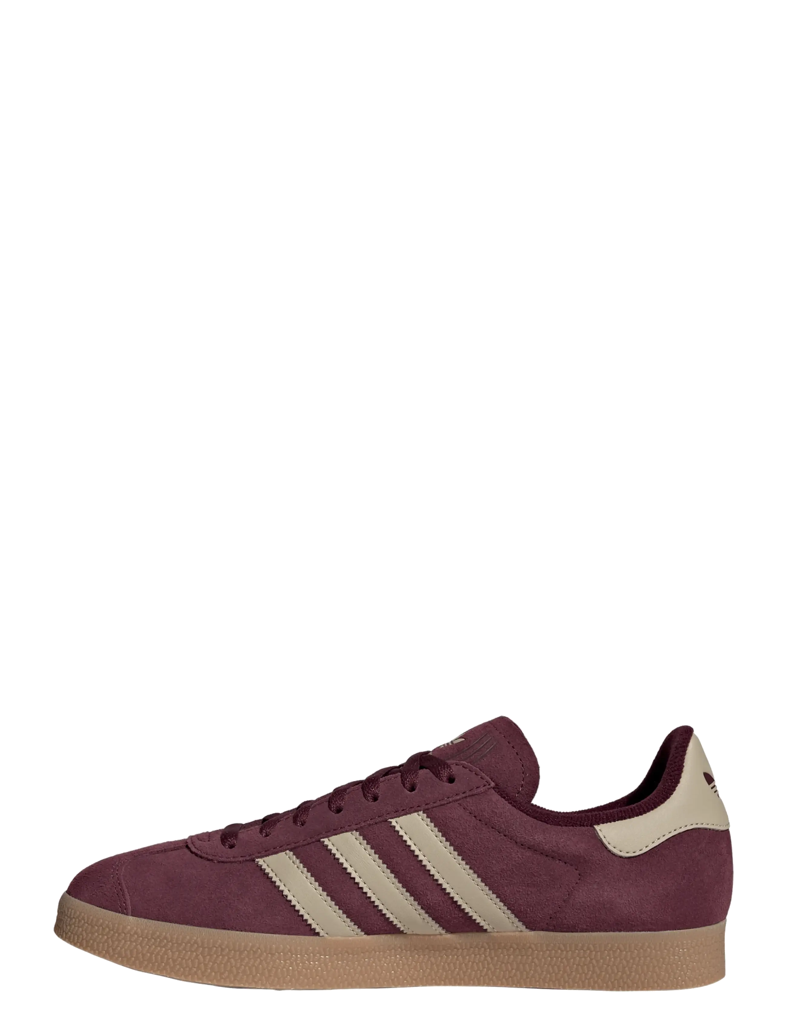 adidas Originals - GAZELLE - lave sneakers - maroon/khathr/gum4 - 1