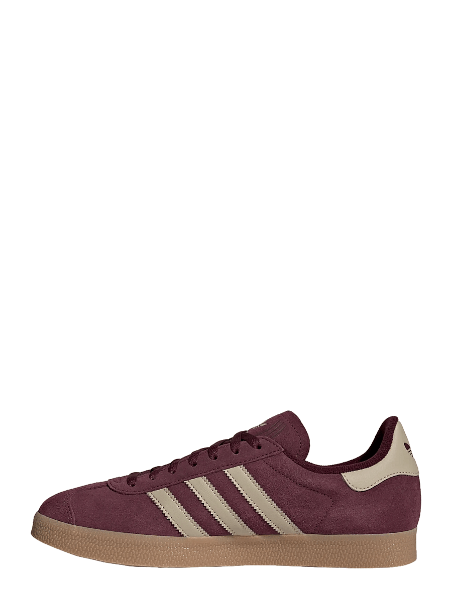 adidas Originals - GAZELLE - lave sneakers - maroon/khathr/gum4 - 1