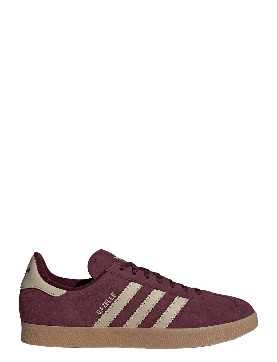 adidas Originals - GAZELLE - lave sneakers - maroon/khathr/gum4 - 5