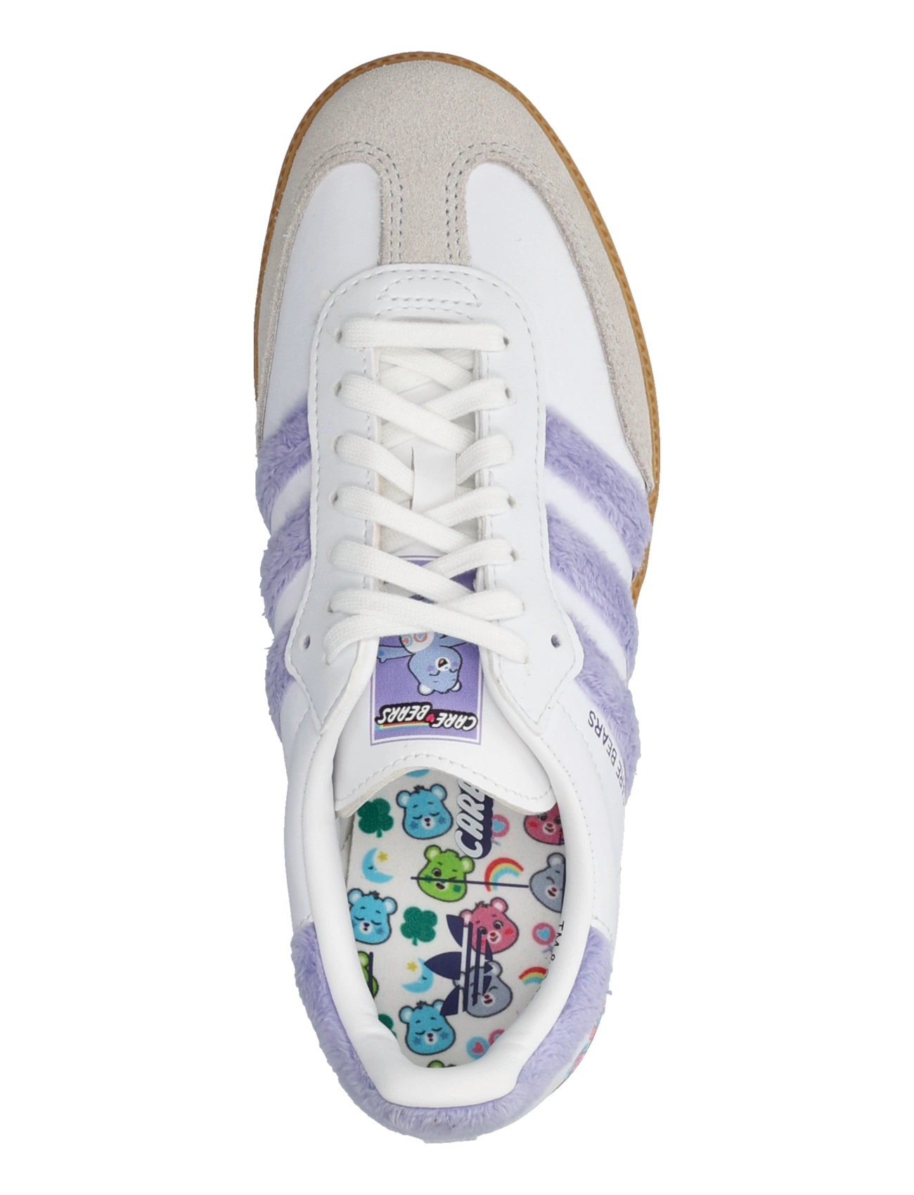 adidas Originals - SAMBA OG J - low-top sneakers - lpurpl/ftwwht/bludaw - 3