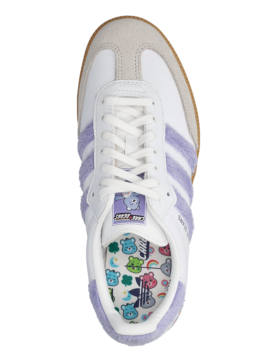 adidas Originals - SAMBA OG J - niedriger schnitt - lpurpl/ftwwht/bludaw - 3