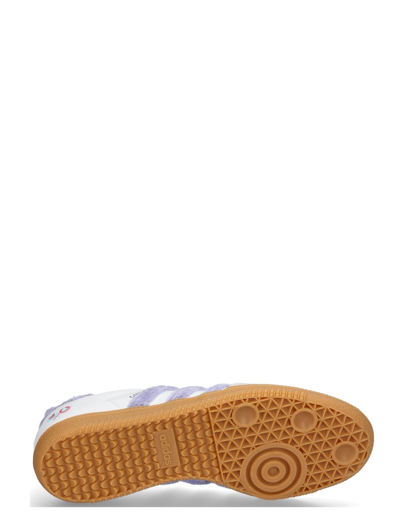 adidas Originals - SAMBA OG J - low-top sneakers - lpurpl/ftwwht/bludaw - 4