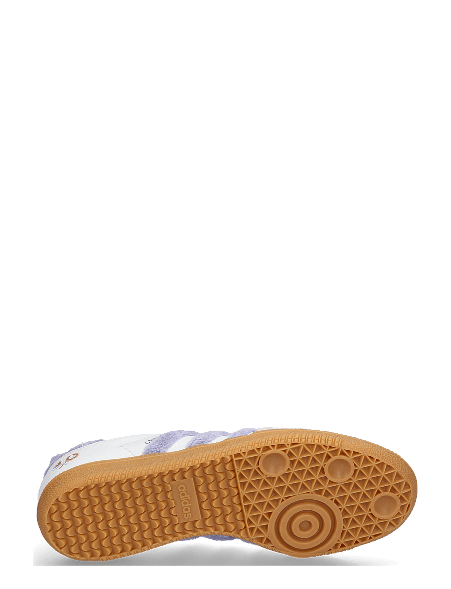 adidas Originals - SAMBA OG J - niedriger schnitt - lpurpl/ftwwht/bludaw - 4