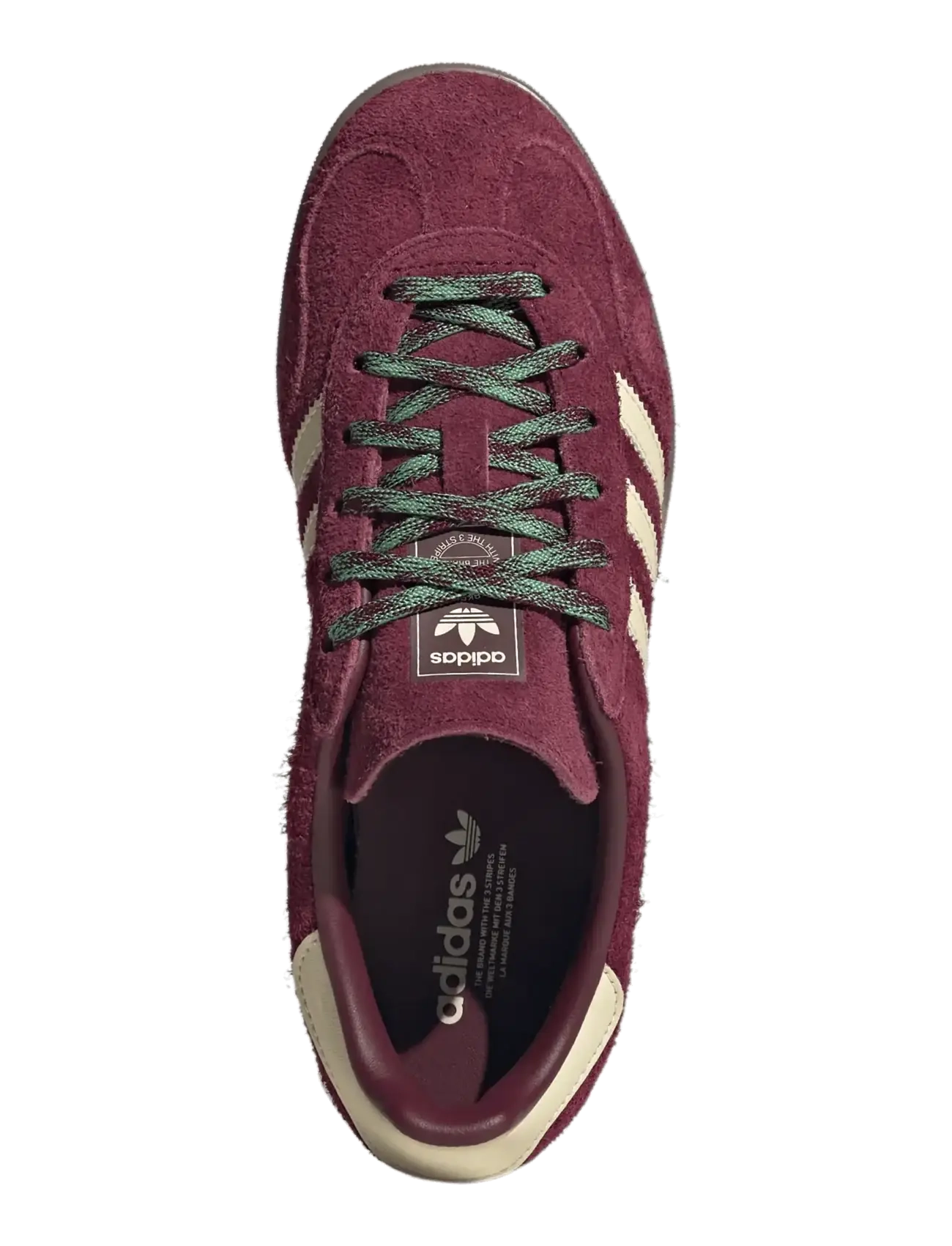 adidas Originals - GAZELLE INDOOR W - tennised - maroon/warvan/blagrn - 3