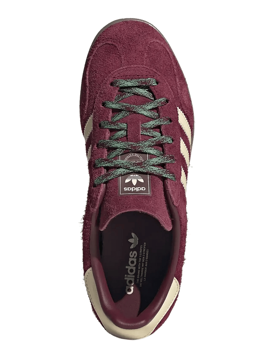 adidas Originals - GAZELLE INDOOR W - tennised - maroon/warvan/blagrn - 3
